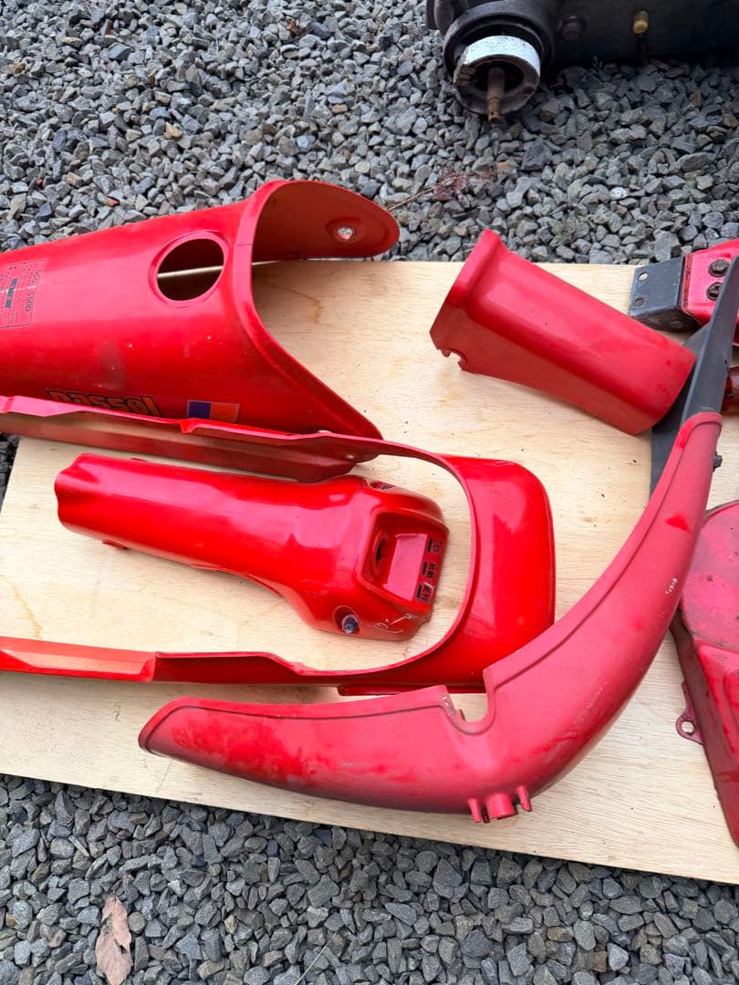 YAMAHA PASSOL レッドパーツ一式