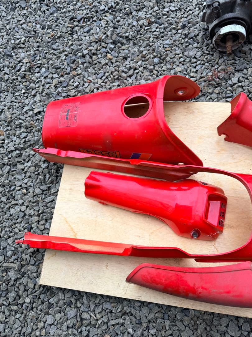 YAMAHA PASSOL レッドパーツ一式