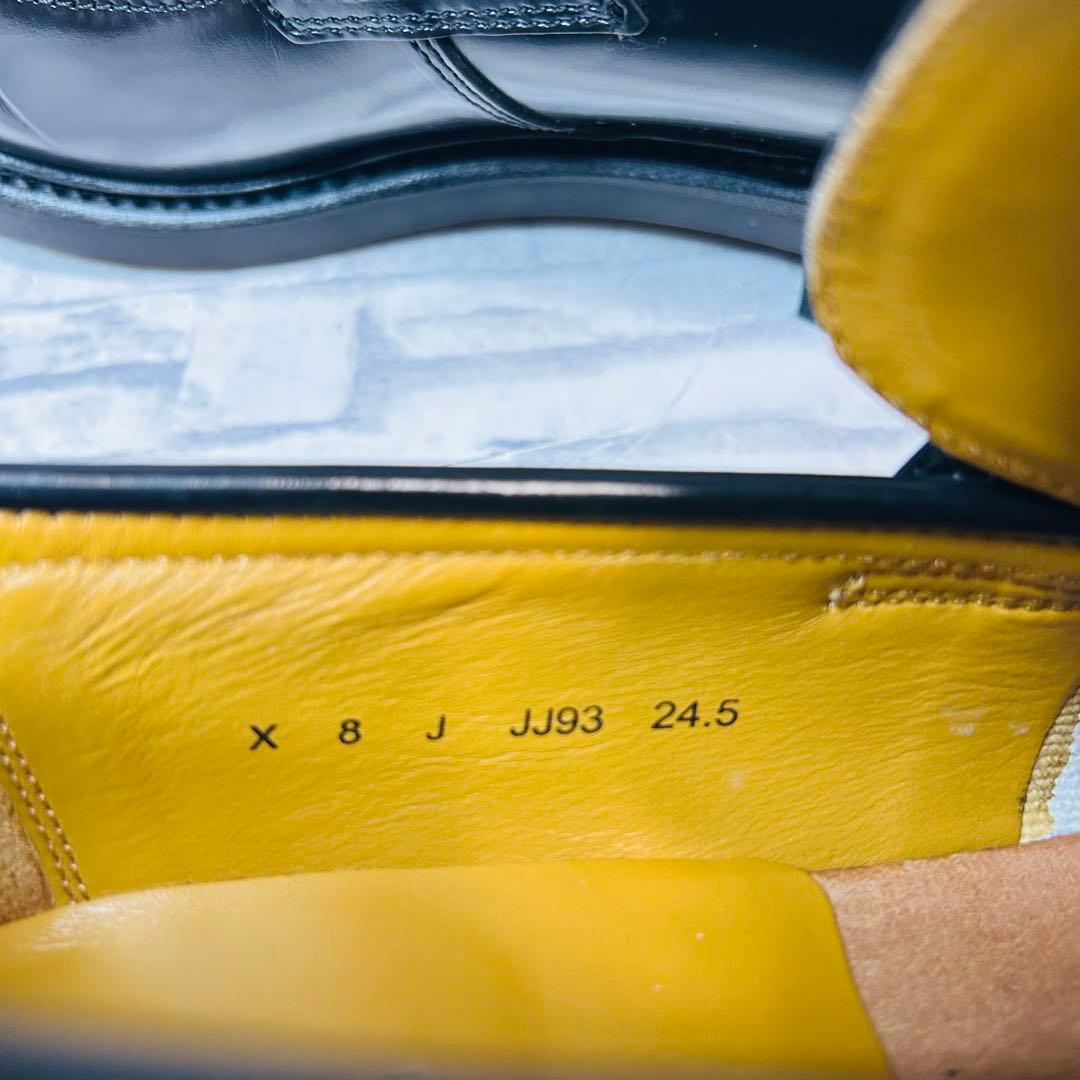 未使用級 REGAL リーガル ビットローファー JJ93 ブラック 24.5㎝