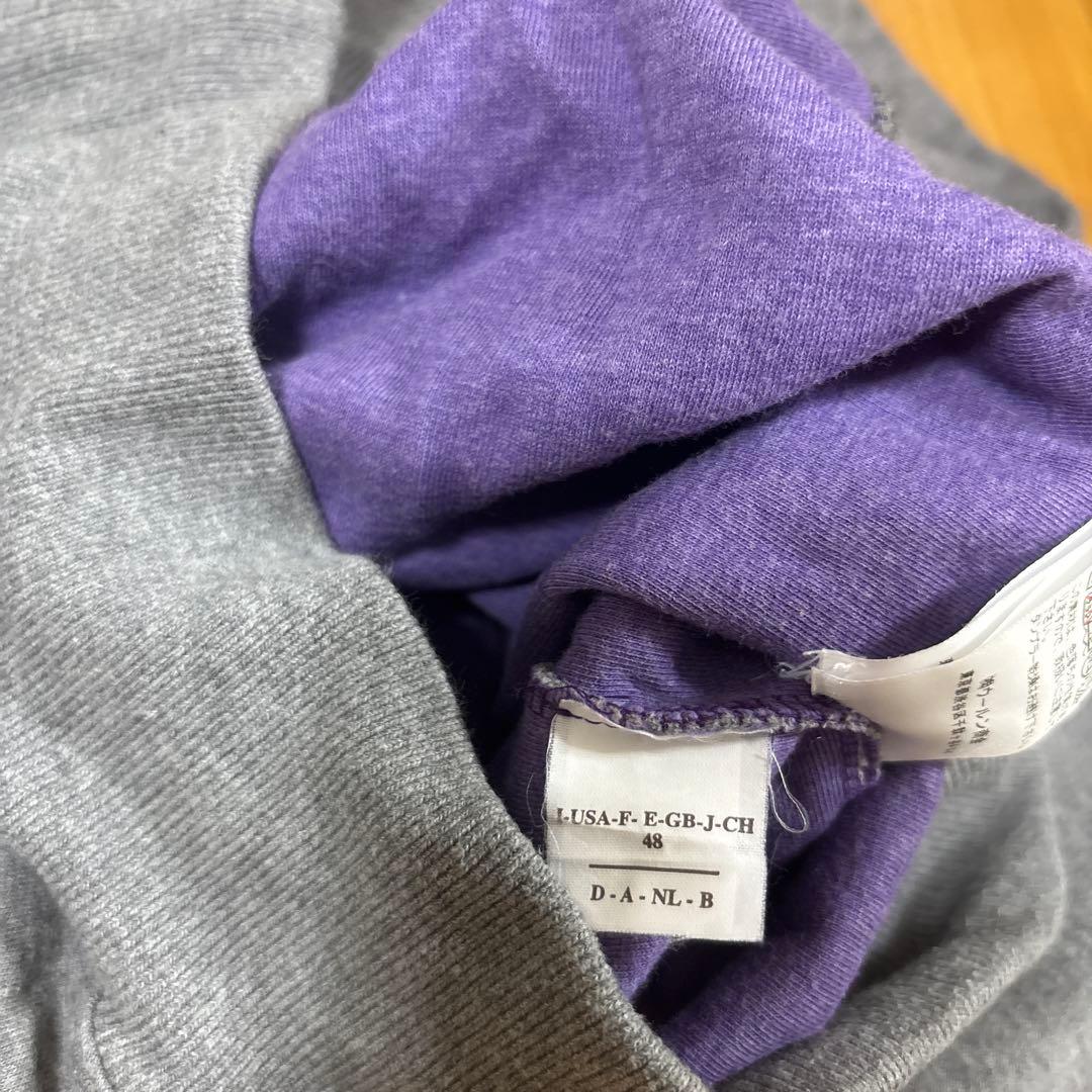 【ブルネロクチネリ】スウェット　グレー　クオータージップ　サイズ48 メンズ