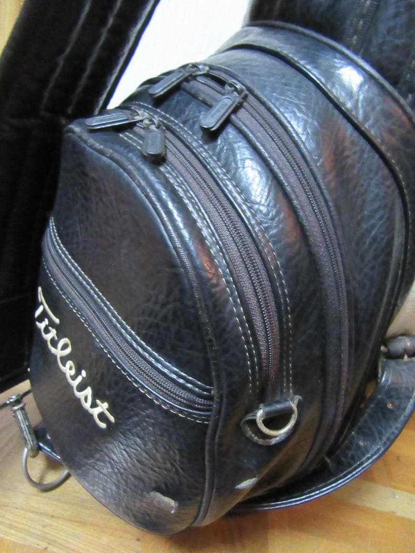 ★☆★タイトリスト★Titlest★3点式★ゴルフバック★黒/白★③★☆★