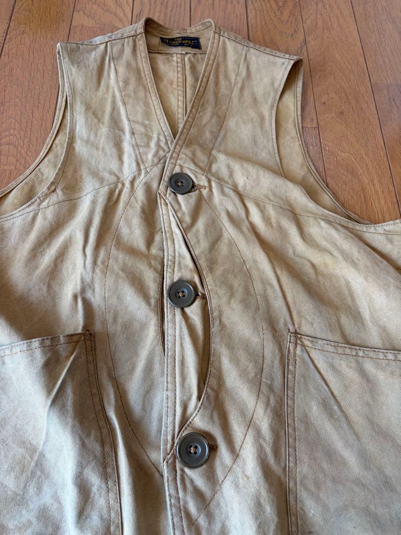 hettrick 40s ハーフムーン　ハンティングベスト