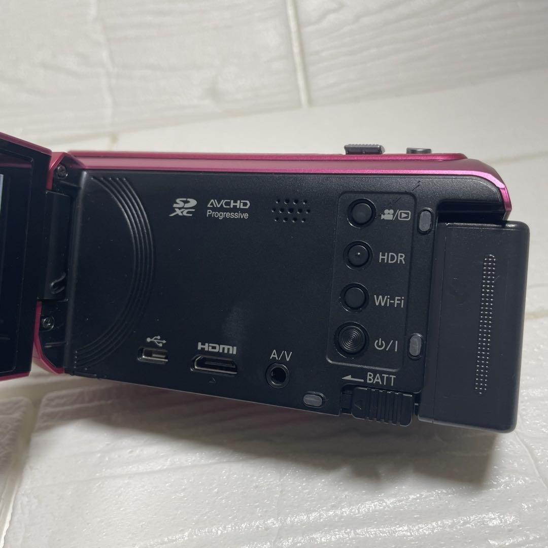 Panasonic HC-W585M ビデオカメラ ピンク パナソニック