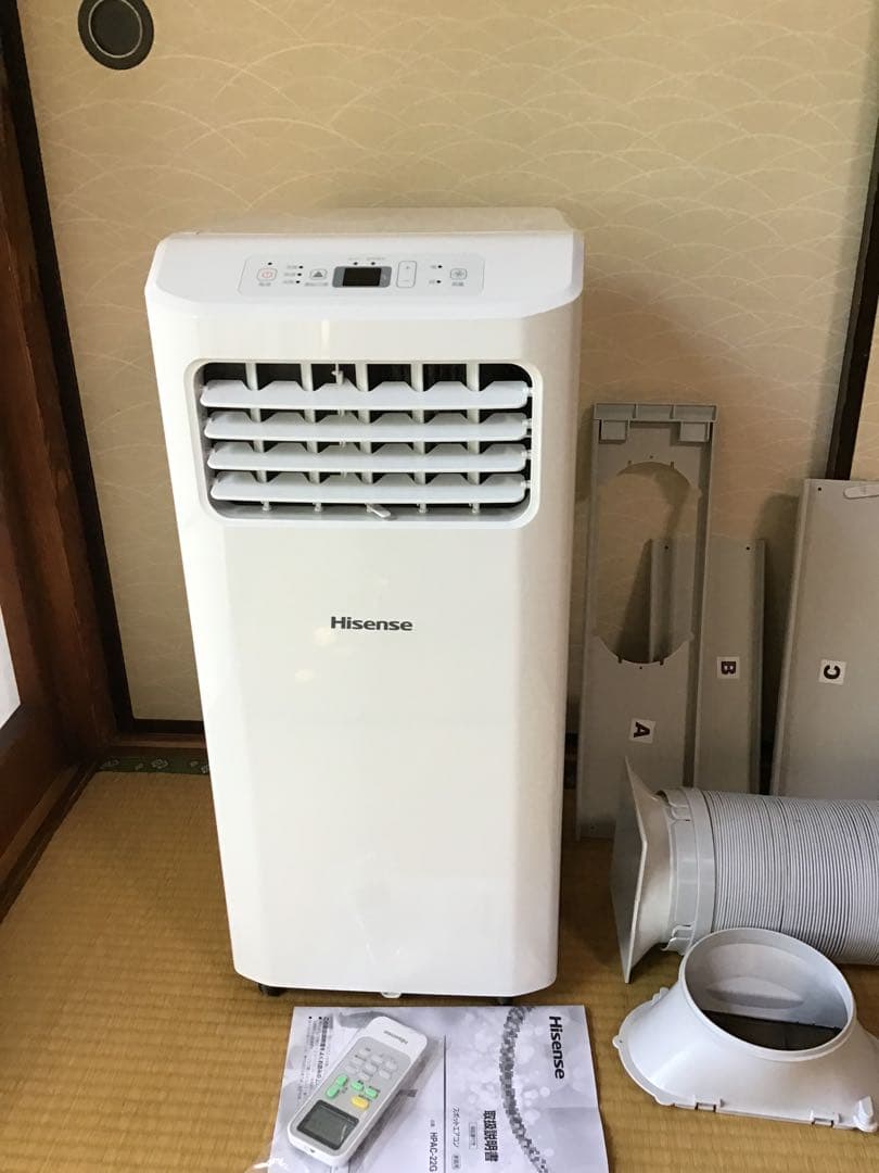 ハイセンス　クーラー　HPAC-22G 25年　5月　購入　稼働小
