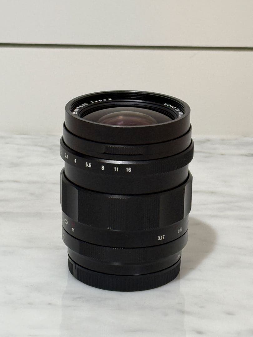 フォクトレンダー NOKTON 25mm F0.95 II 美品 BMPCC