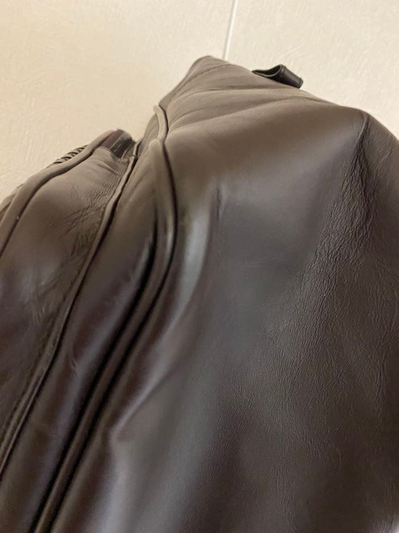 BOTTEGA VENETA ビジネストラベルバック キャリーケース通し 茶色