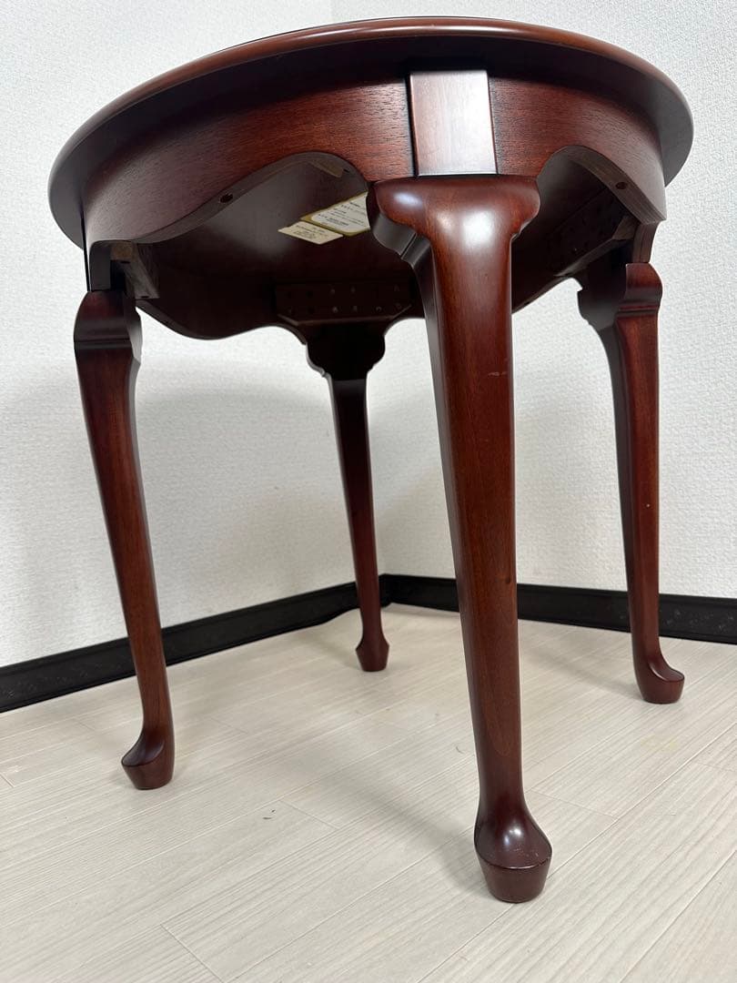 IDC大塚家具 サイドテーブル コーヒーテーブル 猫脚 マリアンディール※i4※