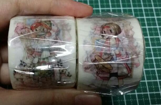 人物マステ巻き売り(在庫2)