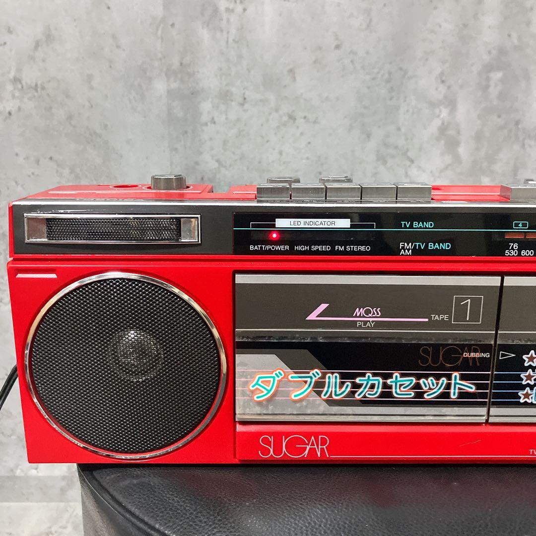 【希少】TOSHIBA ダブルカセット ラジカセ RT-SW5 簡易動作確認済み