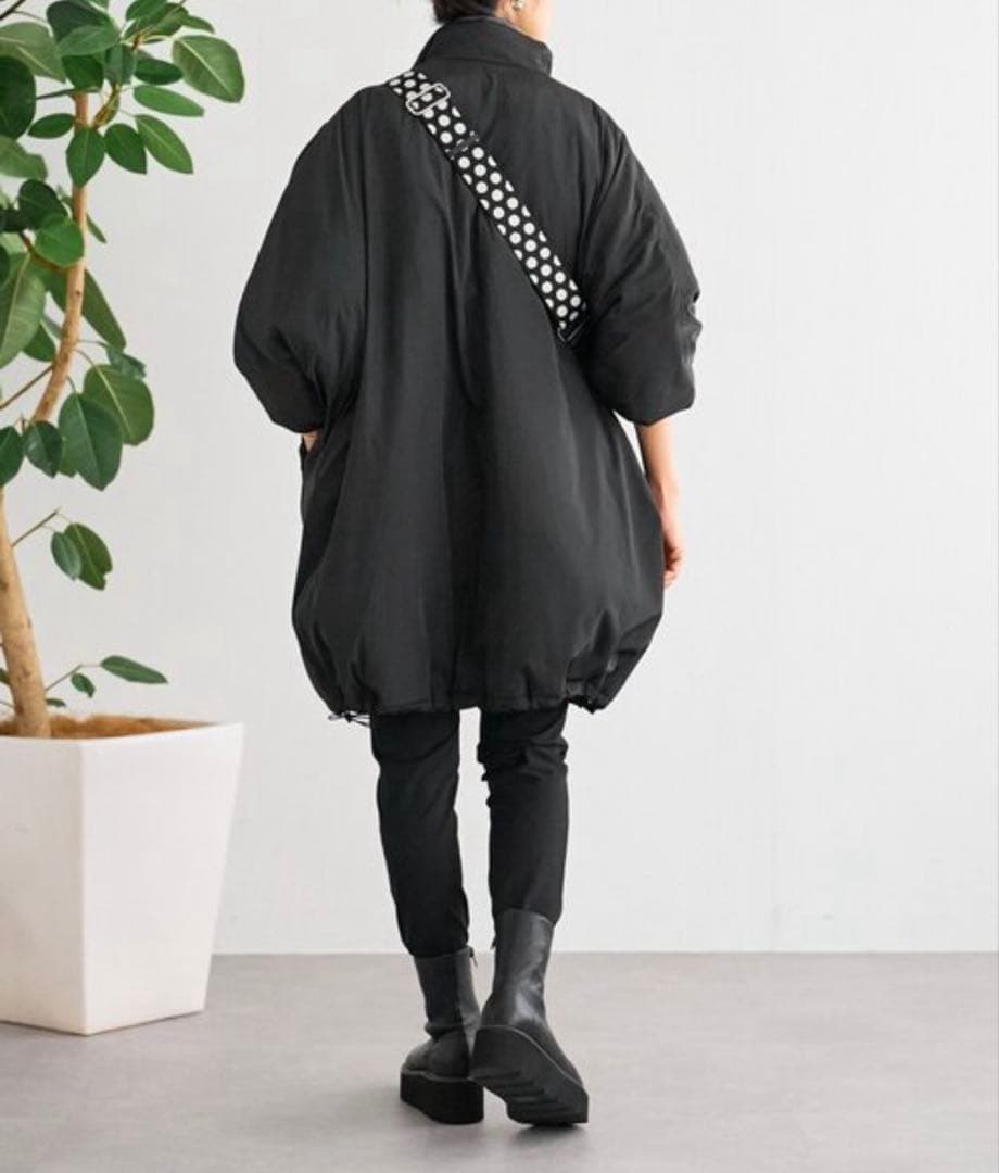 BEARDSLEY ビアズリー ショルダーベルト　ドット　ブラック