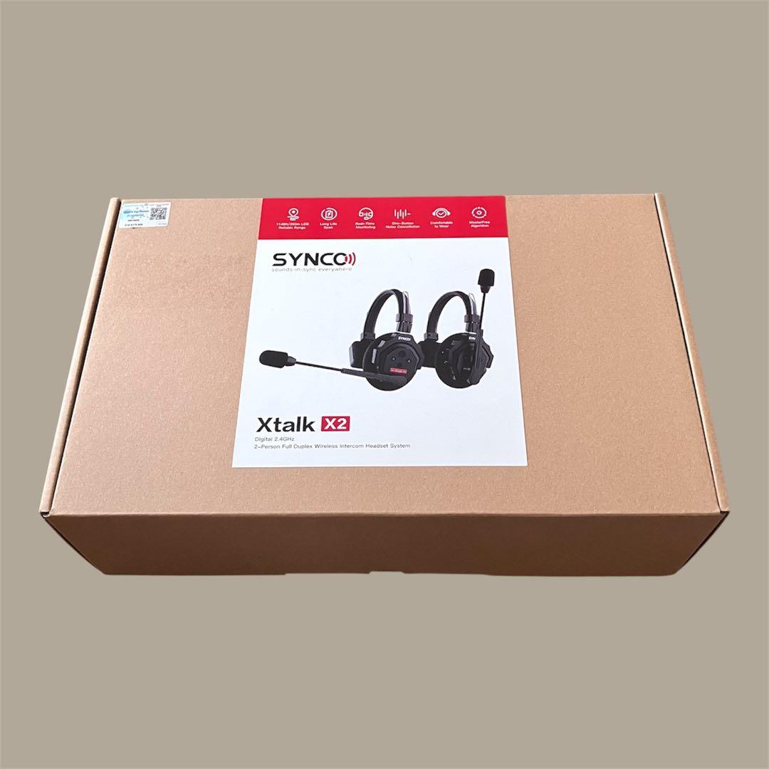 【新品】 SYNCO XTALK X2 インターコムヘッドセットシステム