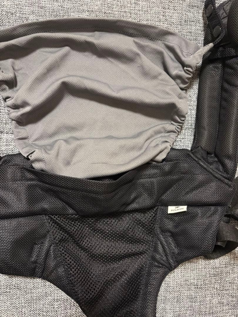 美品★説明書＆バッグ付★ポルバンアドバンス ヒップシート、ダブルショルダーセット