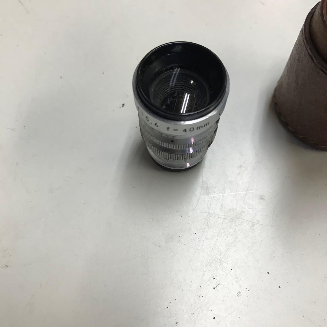 Snappy コンパクトフィルムカメラ レザーケース付き