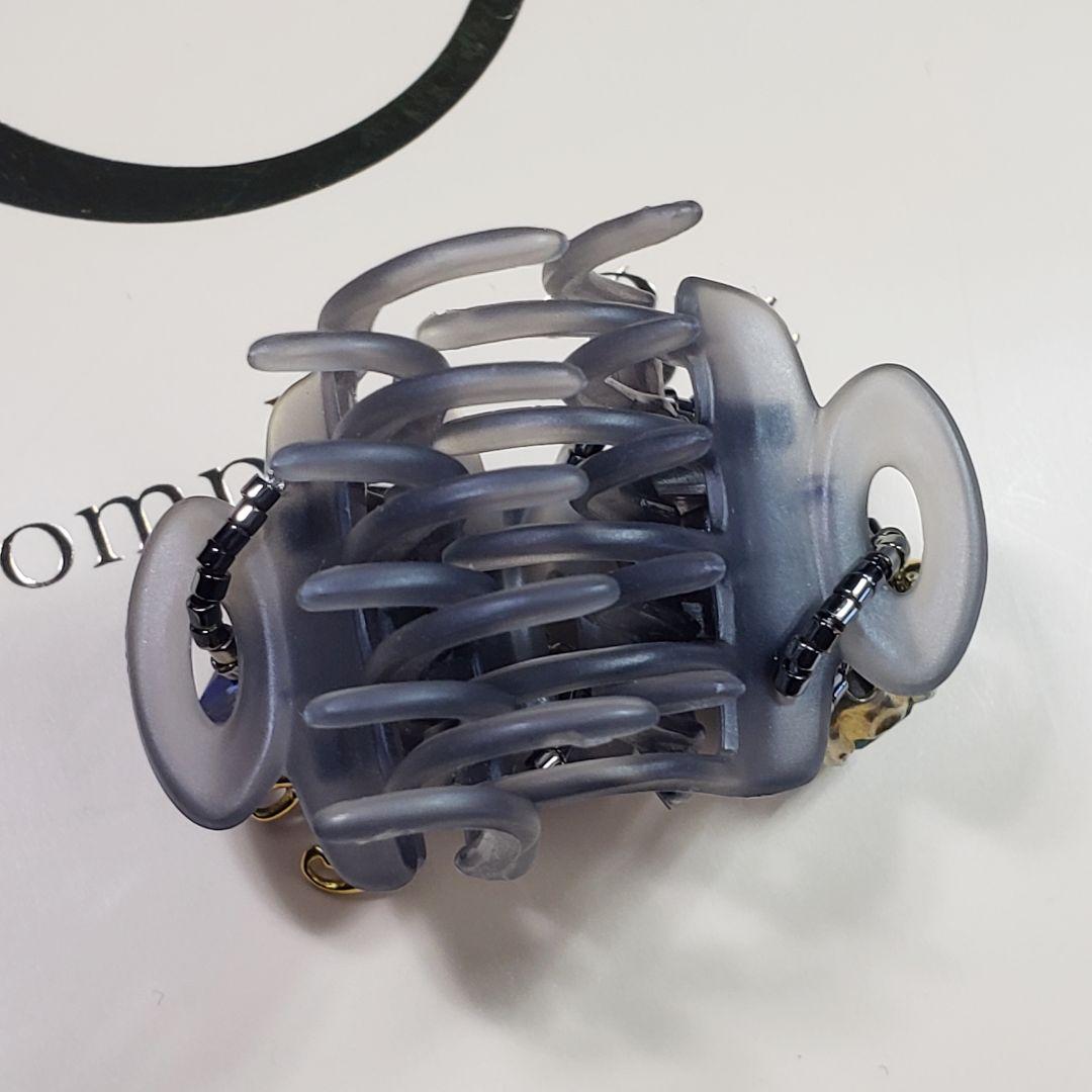 新品未使用　コンプレックスビズ　ブルースワロフスキー　ホイップクリップ　2個