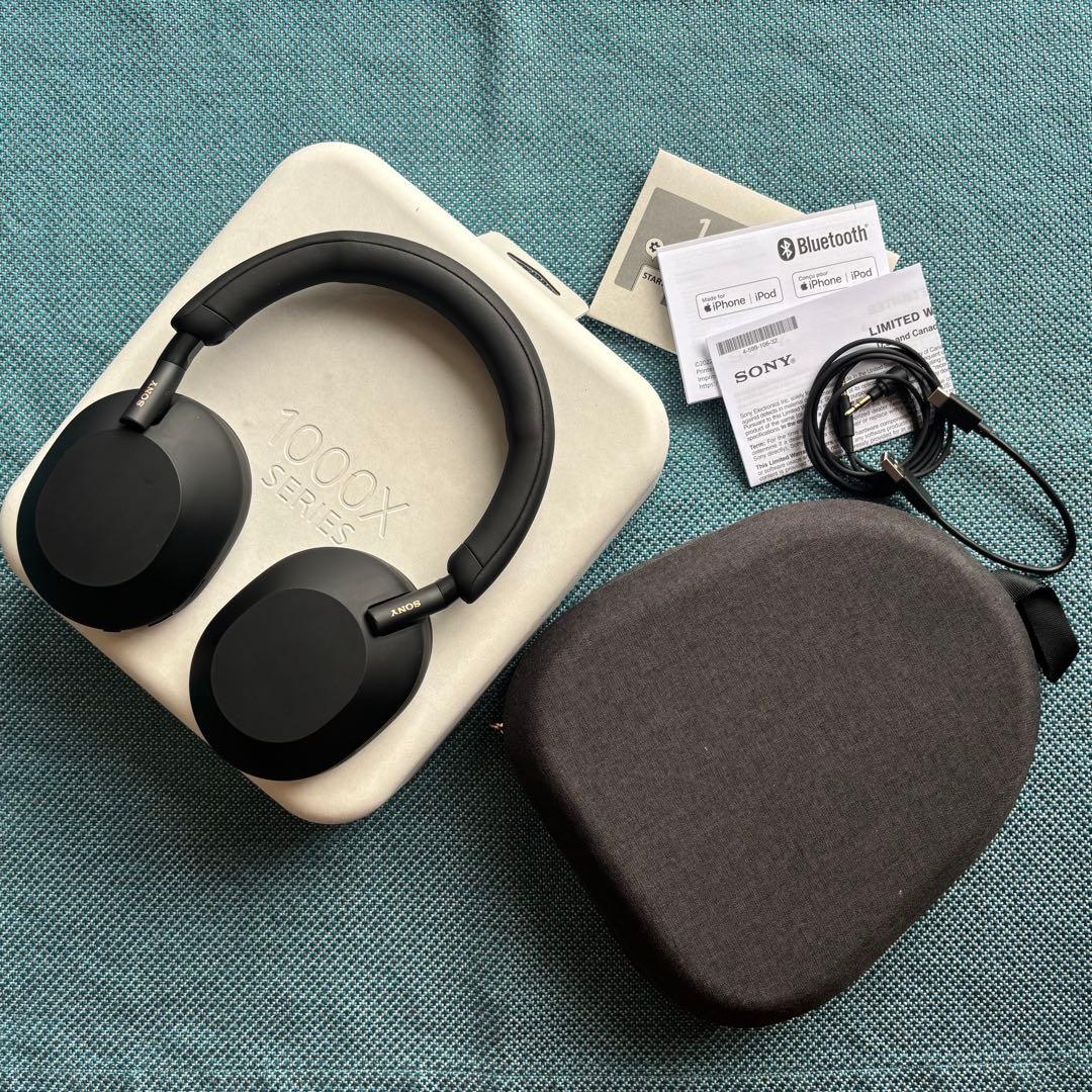 高音質ヘッドホン＊WH-1000XM5 BLACK ＊ SONY