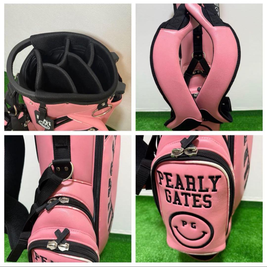 PEARLY GATES ゴルフバッグ 89 ピンク　キャディーバックレディース
