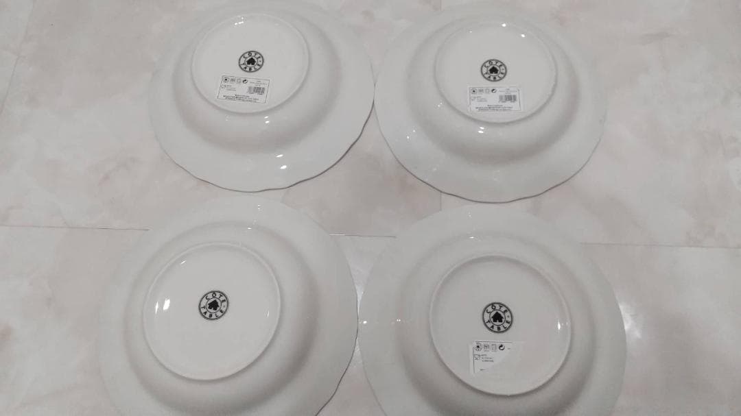 サラグレース　コテターブル Cote Table　アデレード　スーププレート4枚