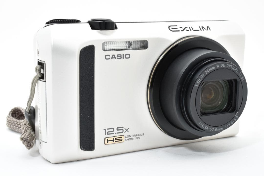 カシオ　CASIO EXILIM EX-ZR100 ホワイト