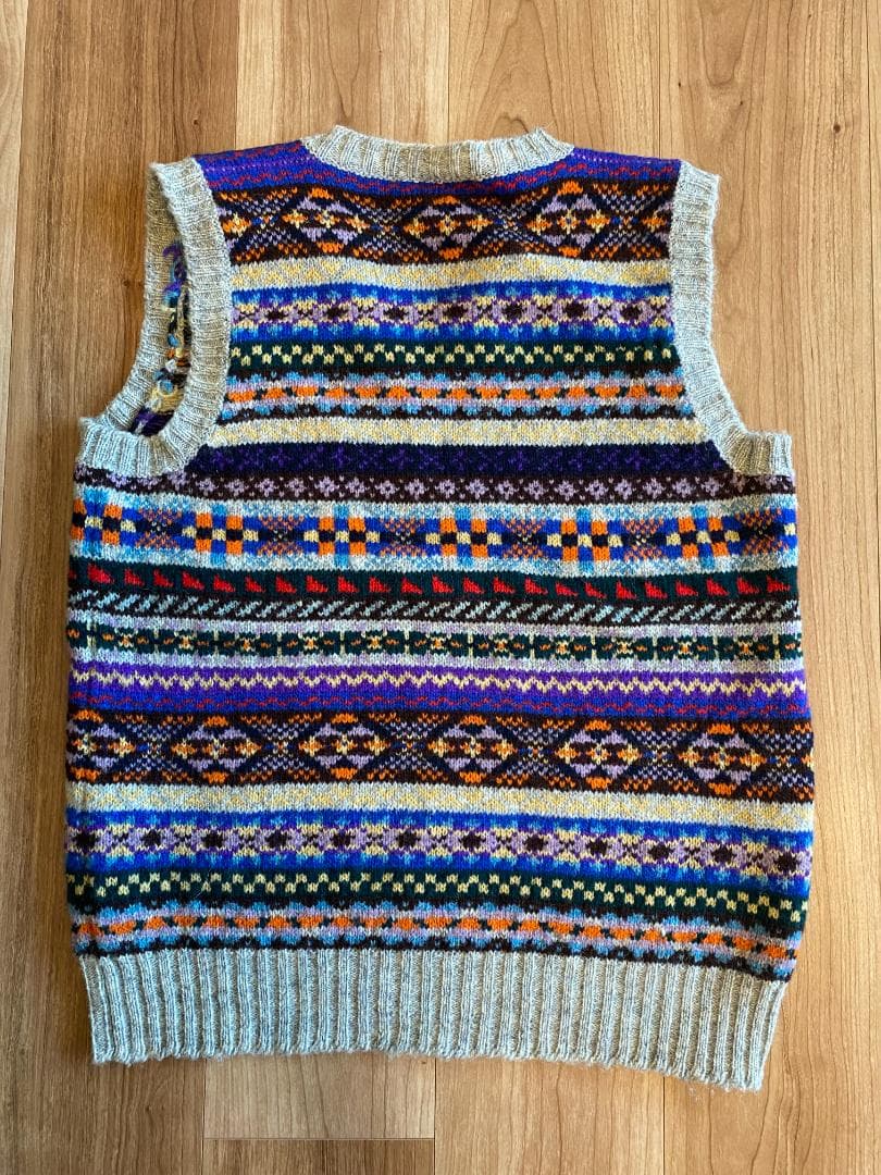 JAMIESON'S ジャミーソンズ フェアアイル柄 ニットベスト