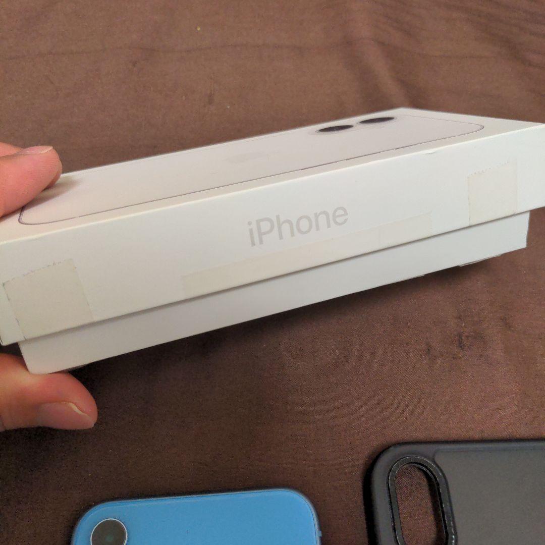 Apple iPhone XR ブルー 本体と付属品　SIMフリー