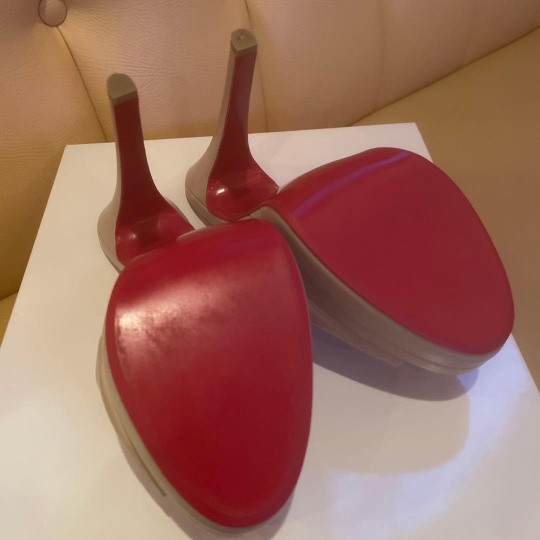 peace 【箱付き美品】COMEX ベージュ ハイヒール サンダル