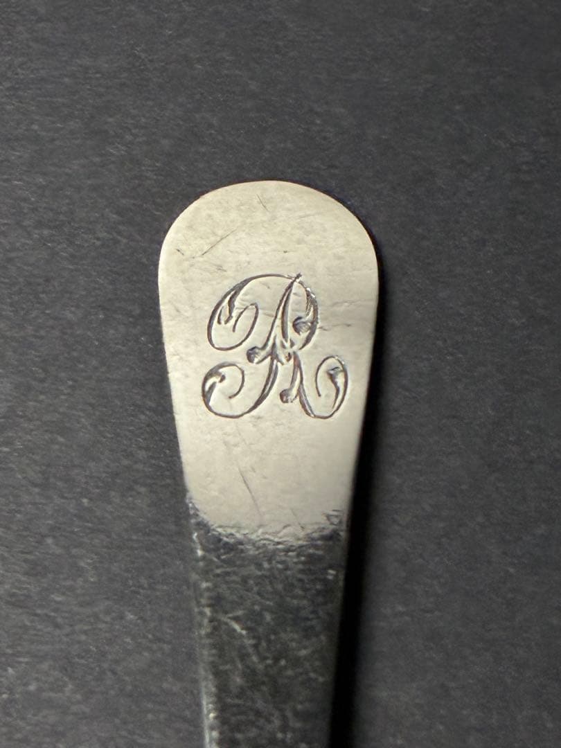 1809年 英国アンティーク 純銀ティースプーンスターリングシルバー ロンドン製