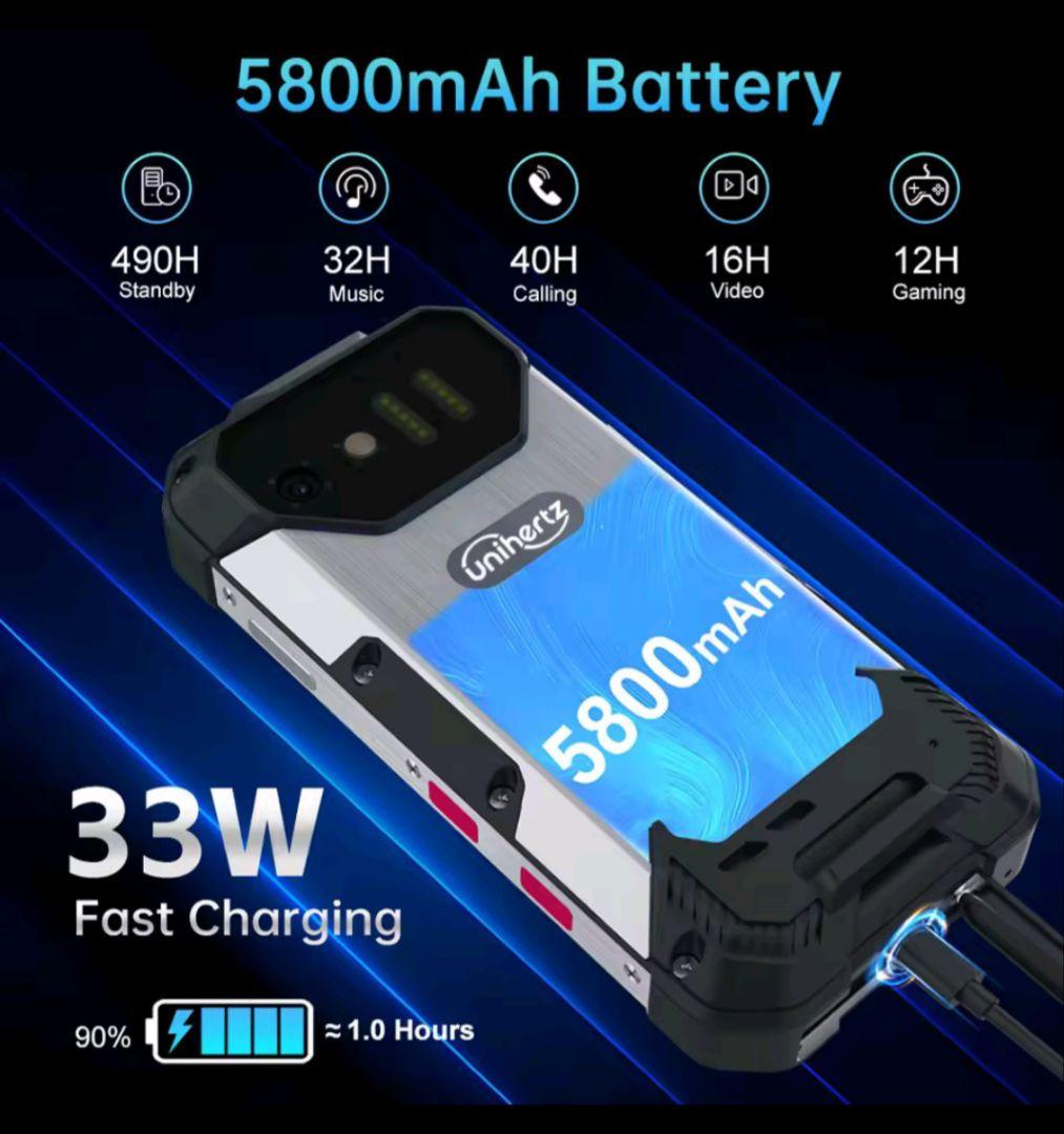 unihertz 8849 tank miniherioG99タフネススマホ