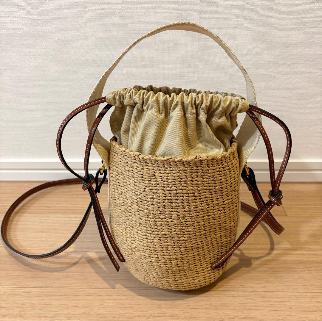 クロエ Chloe Woody スモールバスケット バッグ カゴバッグ