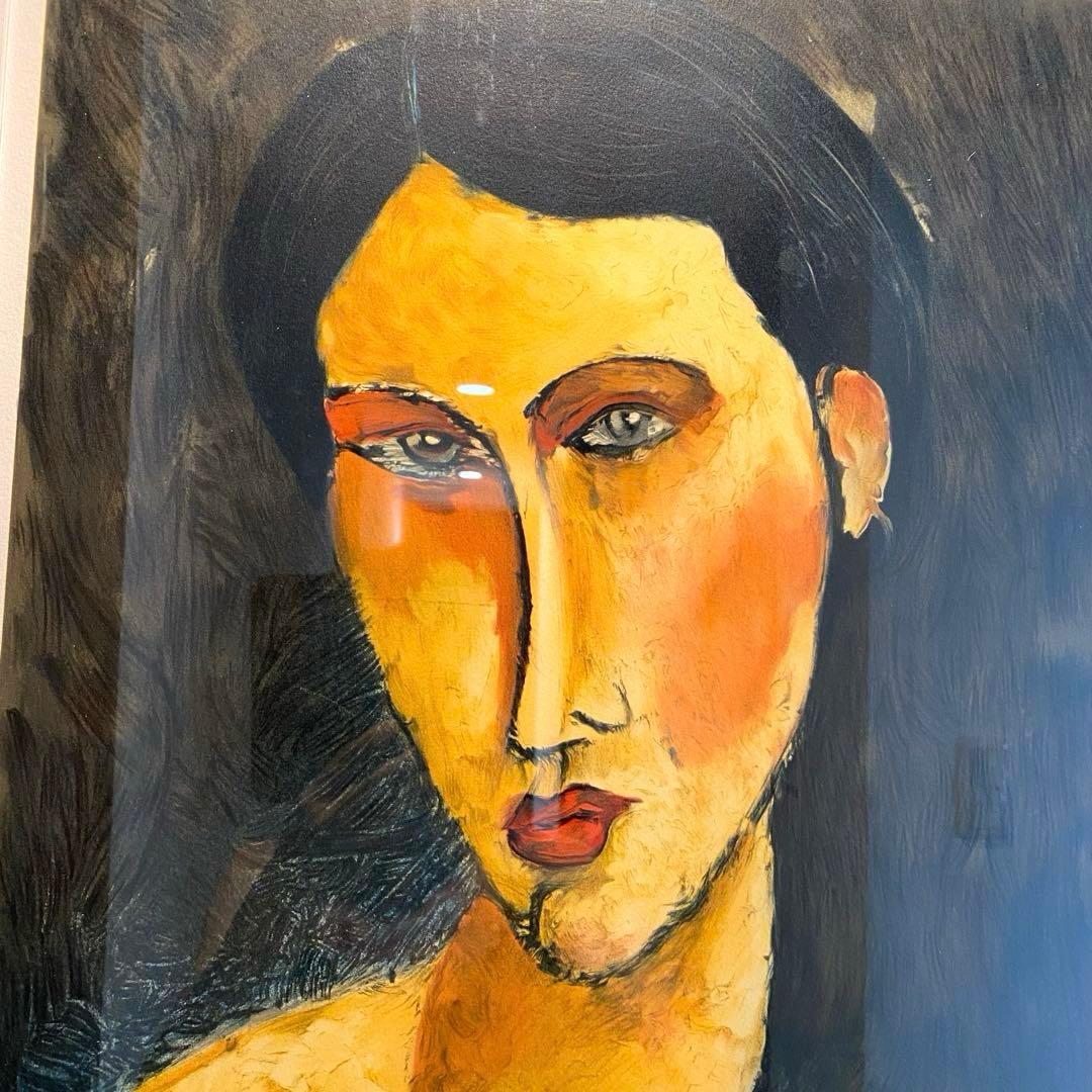 人気画家⭐️モディリアーニ ⭐️ 名画 リトグラフ 額付き版画