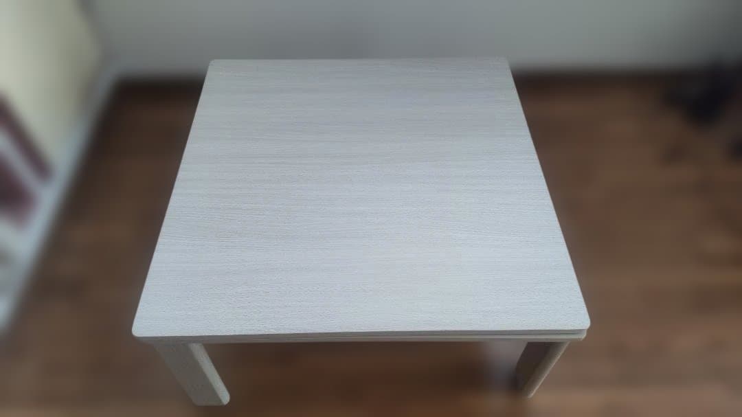 折りたたみ式 こたつ フラットヒーター 80cm幅 天板リバーシブル