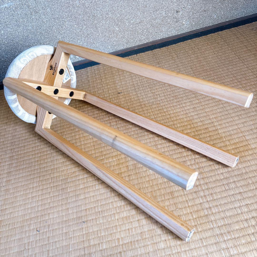 【 匠工芸 & クリッパン 】マッシュルーム スツール