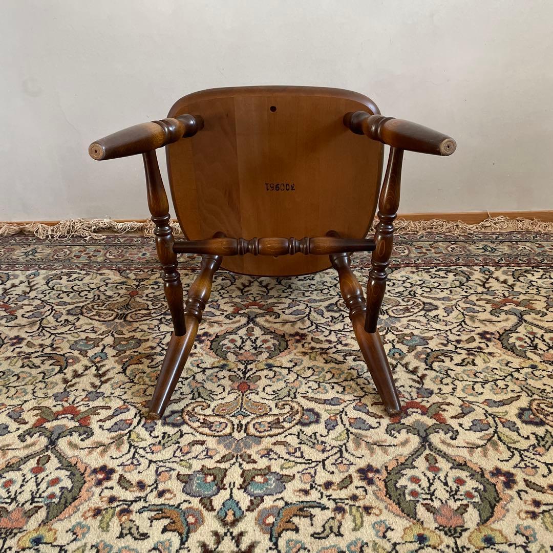 ③【美品】キツツキ 飛騨産業 ダイニングチェア　ウィンザーチェア　コムバック