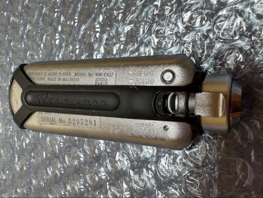 SONY ソニー ウォークマン　NW-E407 ブルー 動作未確認