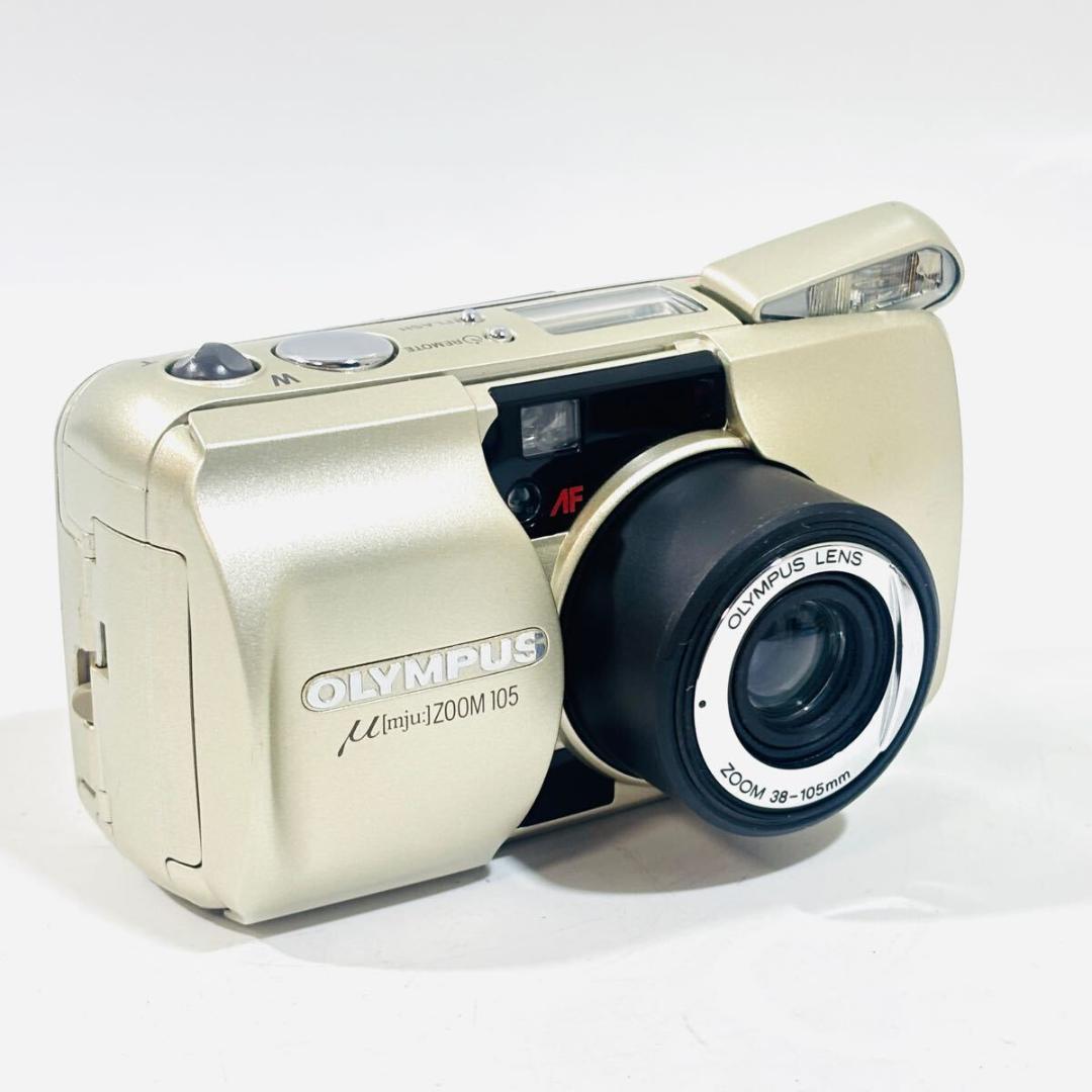 ★動作品★【A1457】OLYMPUS μ ZOOM 105 ミュー