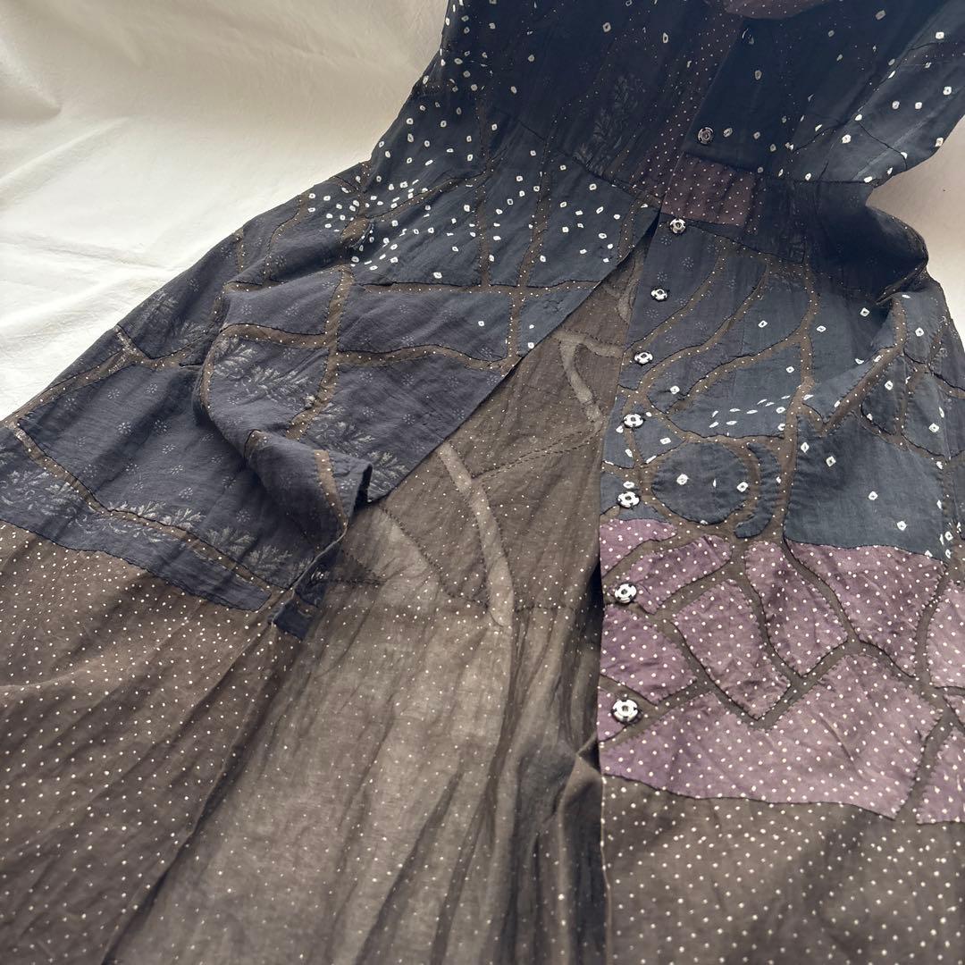 dosa パッチワーク ワンピース