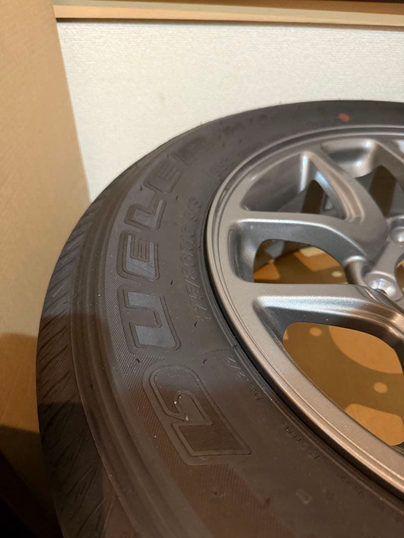 ジムニー XC JB64 純正 アルミホイール+タイヤ 低走行 2024 40週