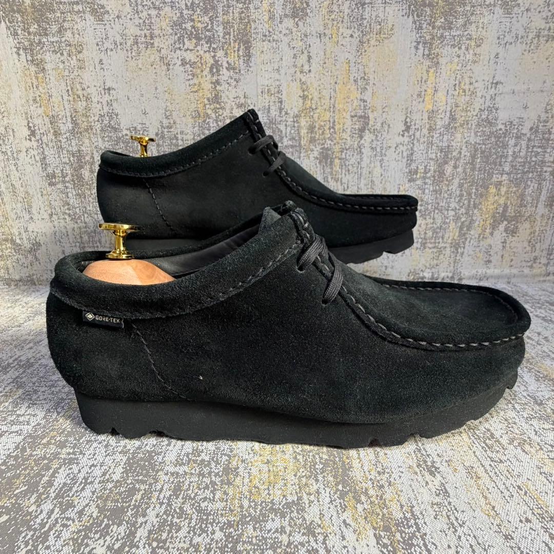 ★大人気★クラークス ワラビーGTX【26.5】ゴアテックス ブラック