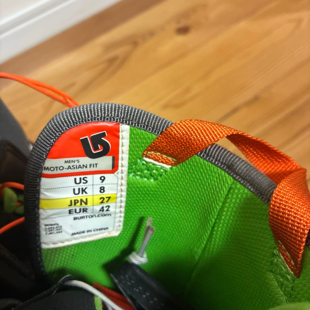 バートン、スノーボードブーツ27.0㎝