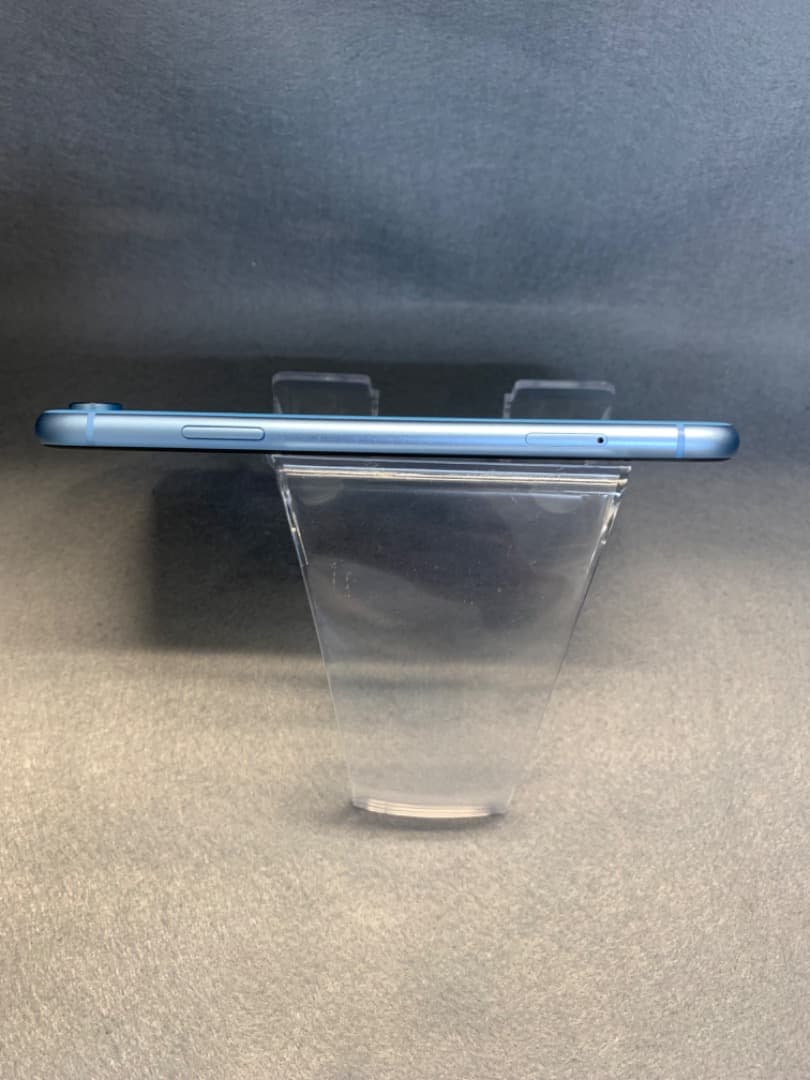 超美品 国内版 SIMフリー iPhoneXR 128GB ブルー色