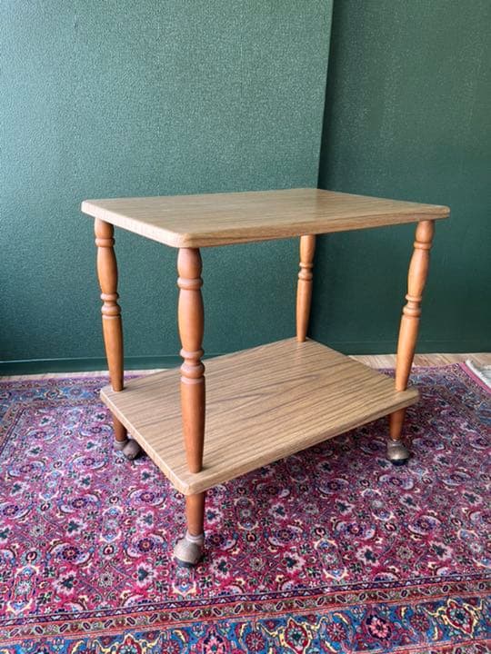 キッチンワゴン ワゴンラック インテリア キャスター付き 昭和レトロ