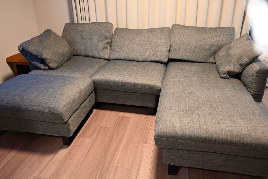 ARMONIA カウチソファ　NUBE オットマン付き