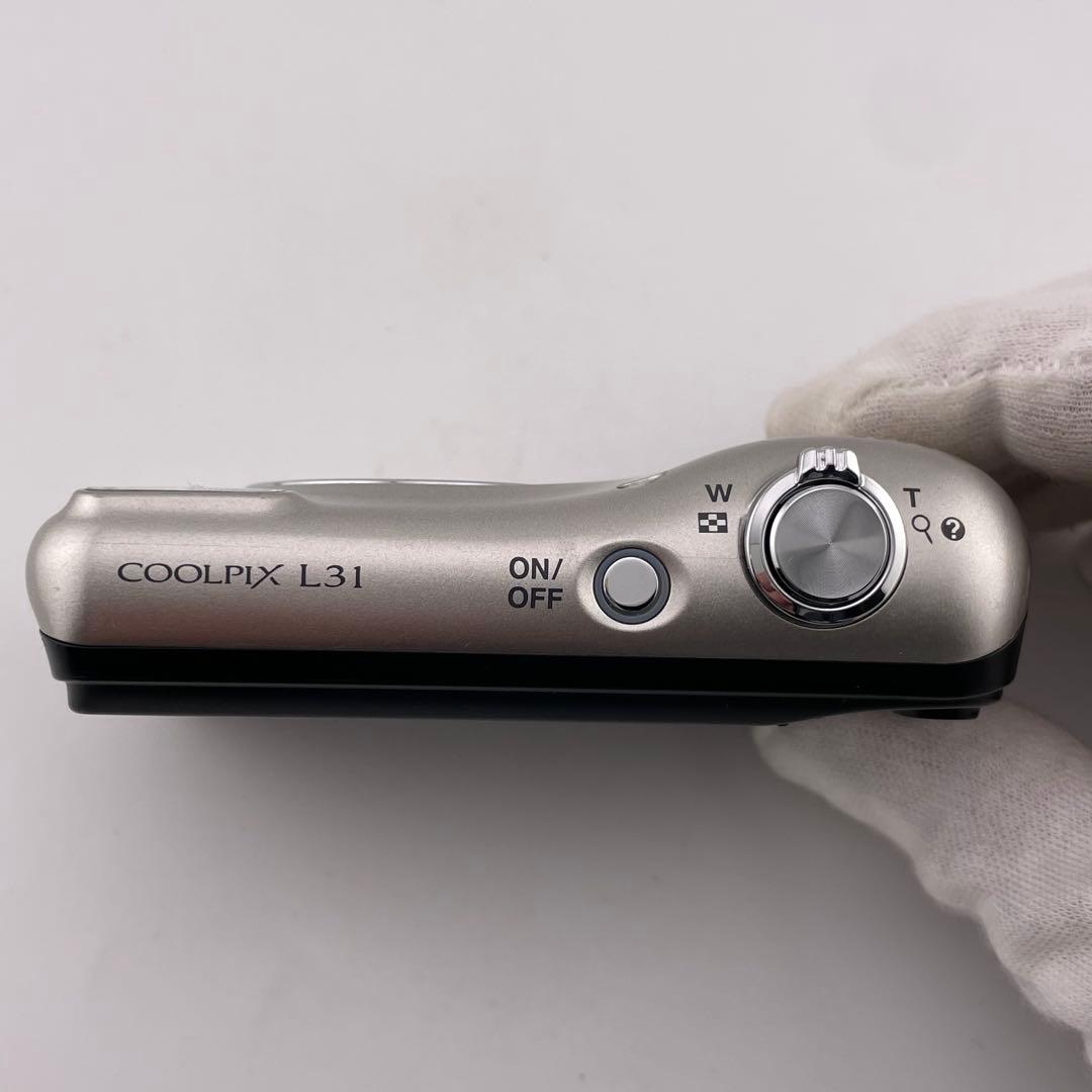 実写美⭕️良品【動作確認済】Nikon ニコン COOLPIX L31 コンデジ