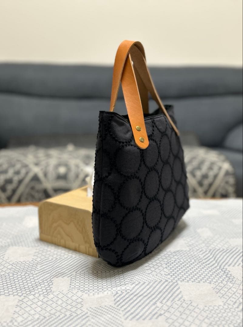 ああ 様 followingday コロりんトート(持ち手レザー)