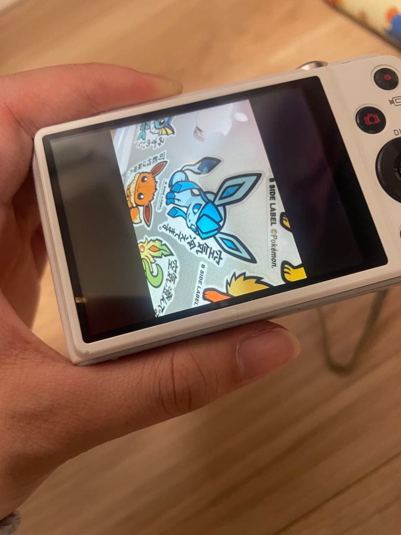 【動作確認済】CASIO EXILIM ホワイト コンパクトデジタルカメラ