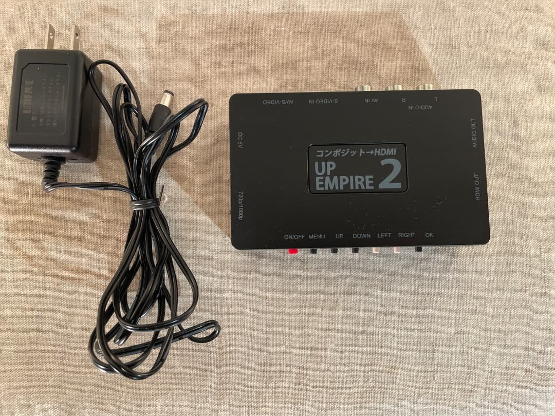 UP EMPIRE2 アップスキャンコンバーター（修理・改良・動作確認済み）