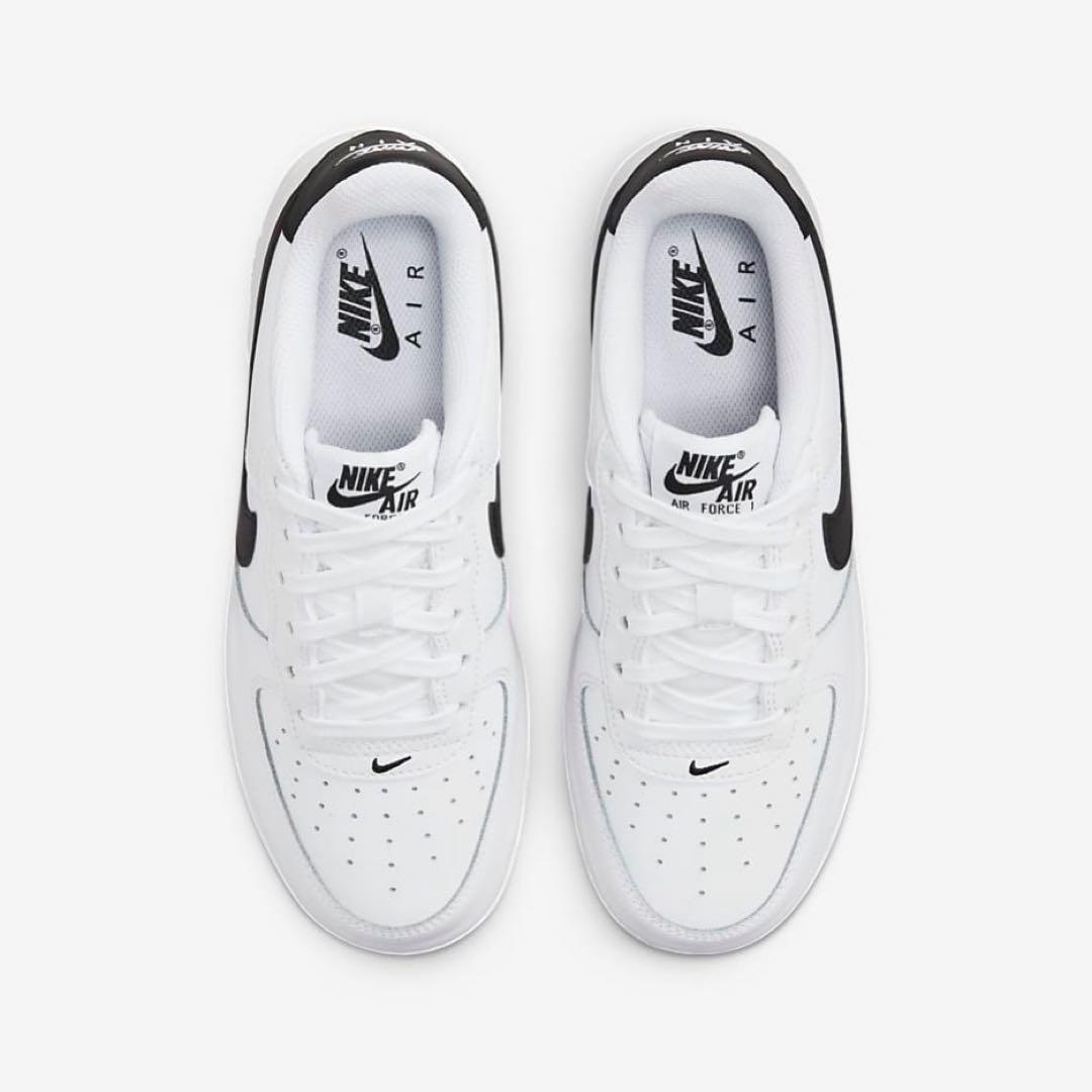 【新品23.5cm】NIKE｜エアフォース１GS｜ホワイト/ブラック
