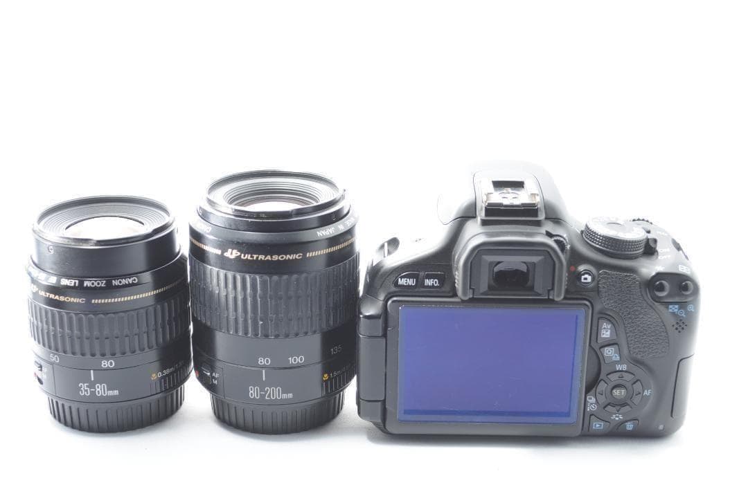 風景も家族も綺麗に❤️Canon Kiss X5✨望遠＆標準レンズですぐ使える