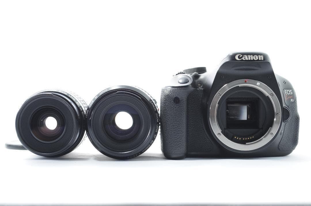 風景も家族も綺麗に❤️Canon Kiss X5✨望遠＆標準レンズですぐ使える