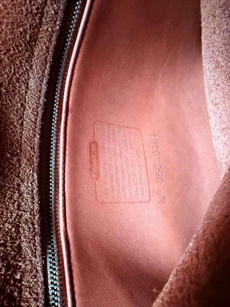 t*i様 COACH オールドレザー ショルダーバッグ