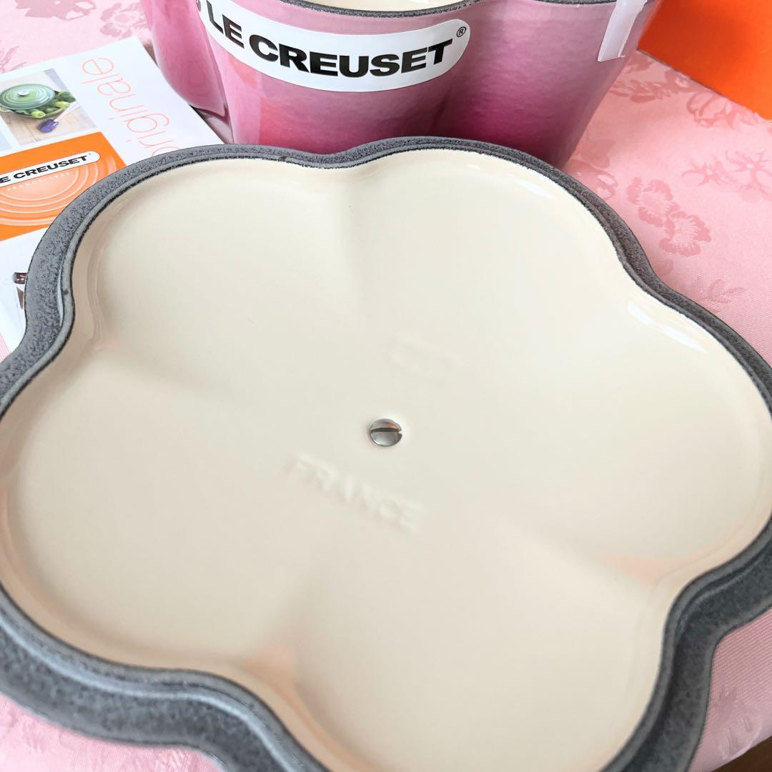 新品未使用　ルクルーゼ　ココットフルール　ブーケピンク